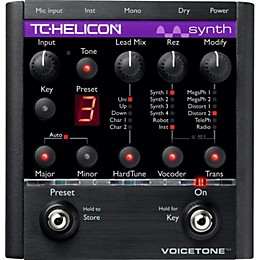 TC Helicon VoiceTone Synth HardTune & Vocoder Pedal