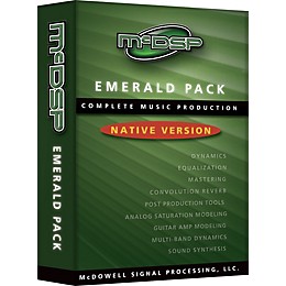 McDSP Emerald Pack 4.0 Software Native Version