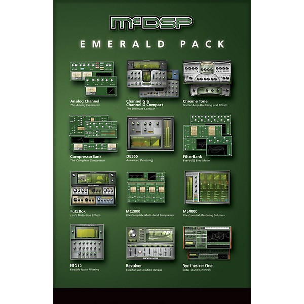McDSP Emerald Pack 4.0 Software Native Version