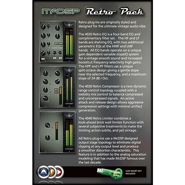 McDSP Retro Pack Software Native Version
