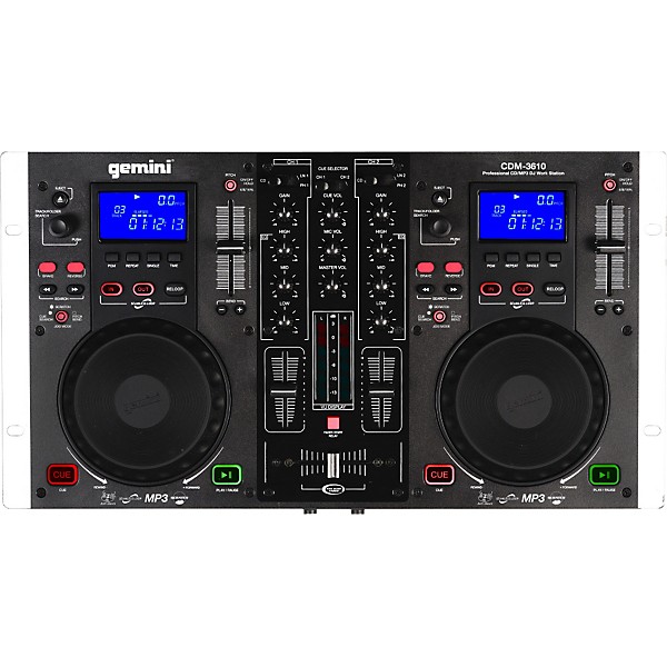 Gemini CDM-3610 DJ ワークステーション Gemini CDM-3610 with Case | Guitar Center
