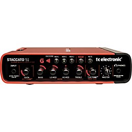 Open Box TC Electronic Staccato'51 Bass Amp Head Red | Guitar Center
