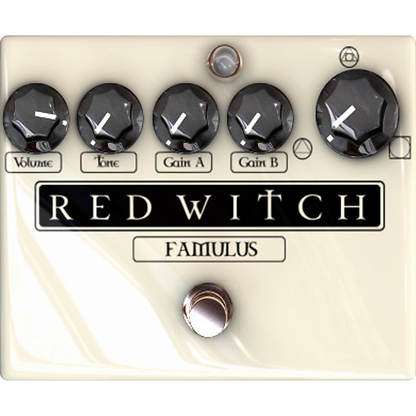 Red Witch Famulus Distortion Guitar Effects Pedal