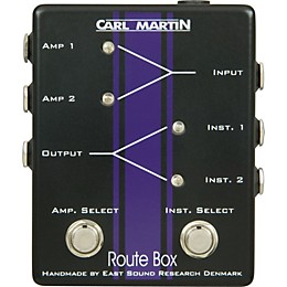 Carl Martin Route Box Double A/B Footswitch