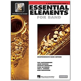 Hal Leonard Essential Elements for Band - Eb Alto Saxophone 2 Book/Online Audio