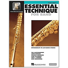 Hal Leonard Essential Technique for Band - Flute 3 Book/Online Audio