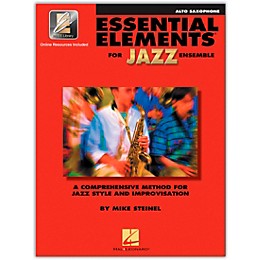 Hal Leonard Essential Elements for Jazz Ensemble - Eb Alto Saxophone (Book/Online Audio)