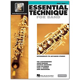 Hal Leonard Essential Technique for Band - Oboe 3 Book/Online Audio