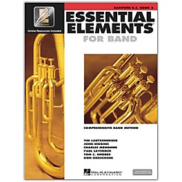 Hal Leonard Essential Elements for Band - Baritone B.C. 2 Book/Online Audio