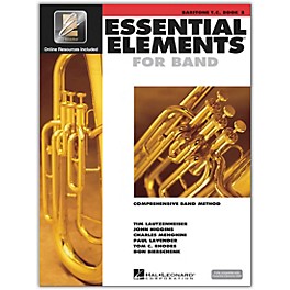 Hal Leonard Essential Elements for Band - Baritone T.C. 2 Book/Online Audio