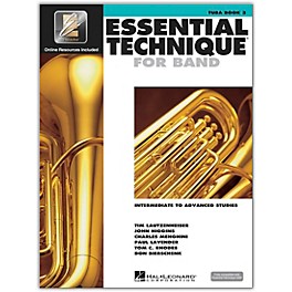 Hal Leonard Essential Technique for Band - Tuba 3 Book/Online Audio