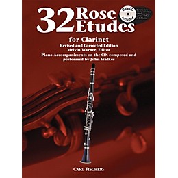 Carl Fischer 32 Rose Etudes for Clarinet