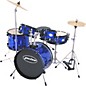 Pulse 5-Piece Junior Drum Set Laser Blue thumbnail