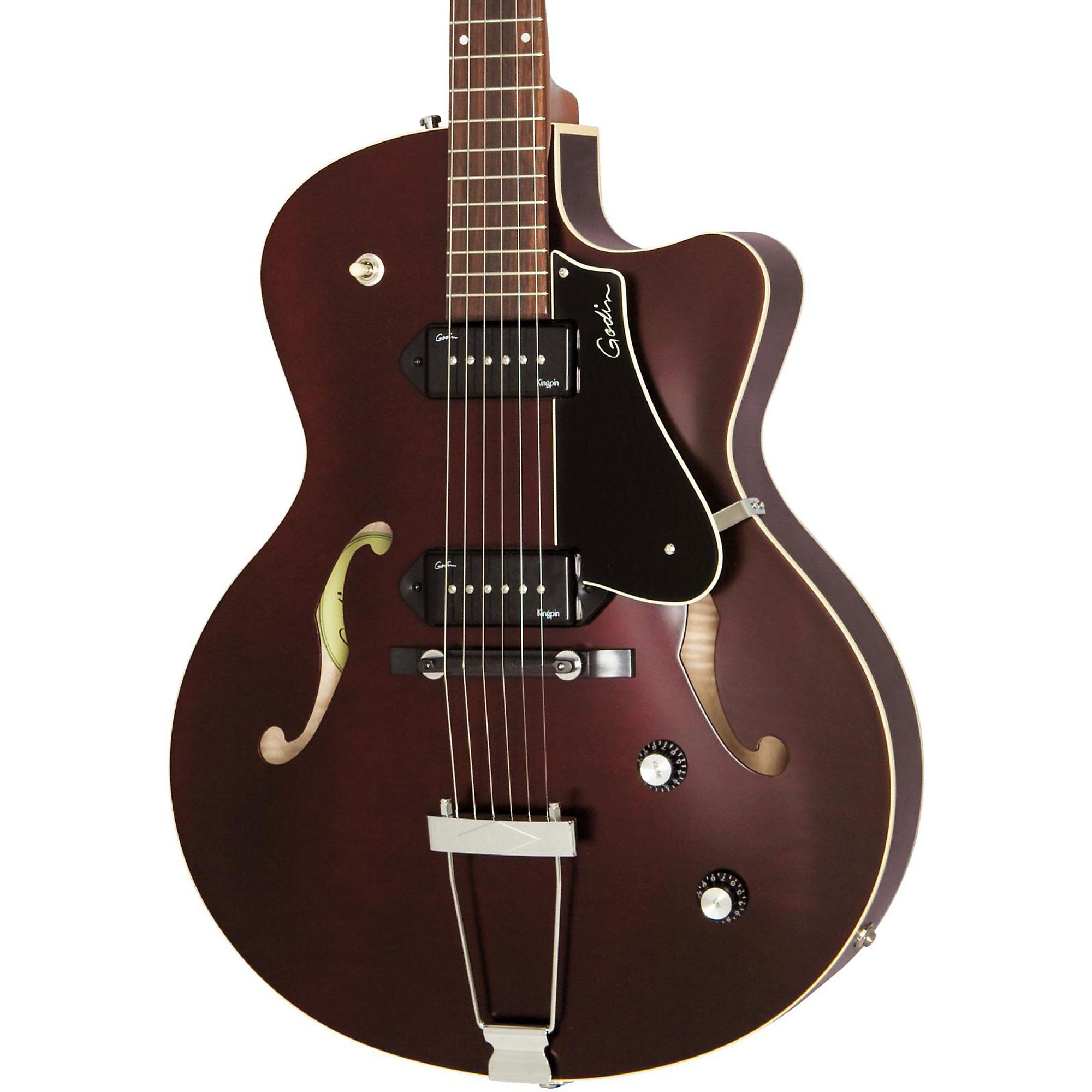 Godin 5th avenue KingpinⅡ cw Godin 5th Avenue CW Kingpin II - Black | Sweetwater