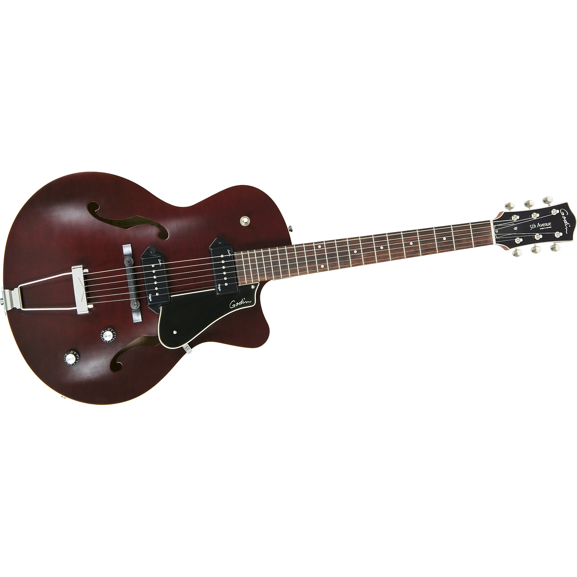 Godin 5th avenue KingpinⅡ cw Open Box Godin 5th Avenue CW Kingpin II Archtop Electric Guitar