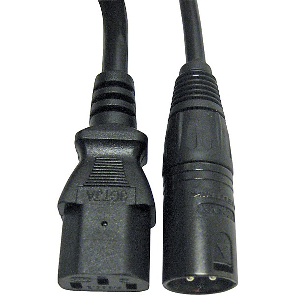 Musician's Gear XLR Powered-Speaker Cable 14-Gauge AC, 24-Gauge Signal Wire 100 ft.