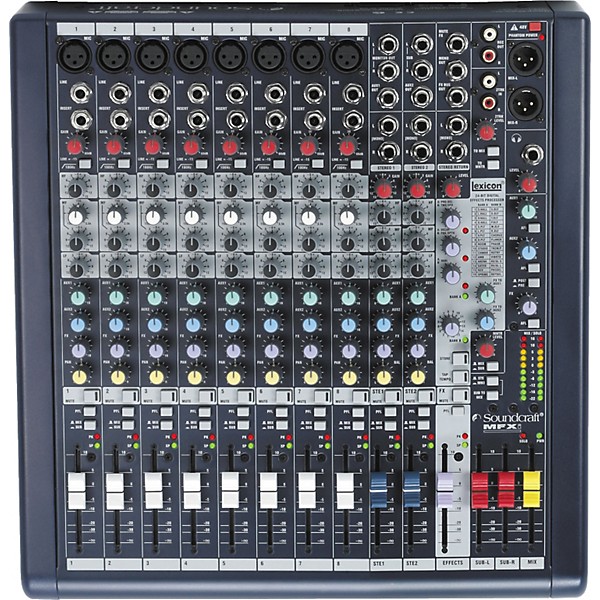 Soundcraft MFXi 8 Mixer | Guitar Center