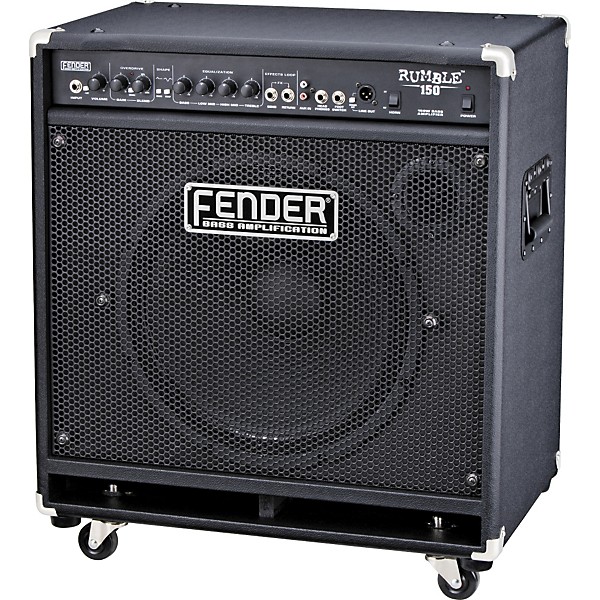 Fender Rumble 150 ベースアンプ Restock Fender Rumble 150 150W 1x15 Bass Combo Amp Black