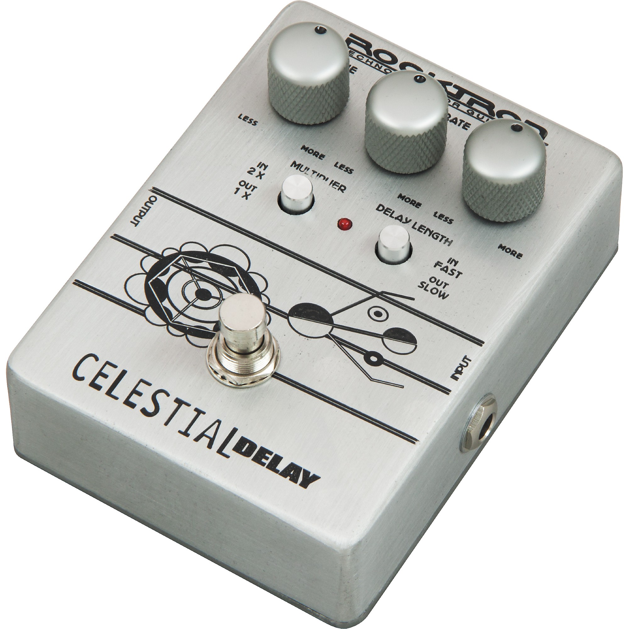 正式的 Effects Guitar Delay Celestial Rocktron Pedal Center Guitar | ギター