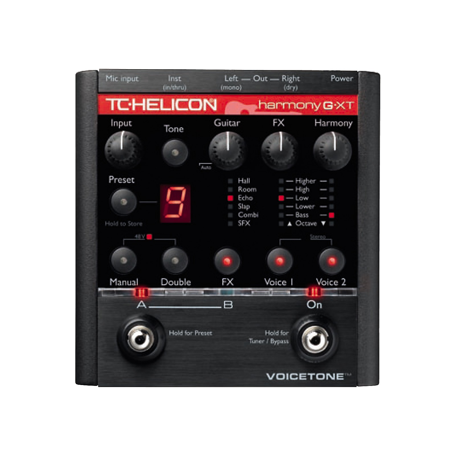 Open Box TC Helicon VoiceTone Harmony G-XT Vocal Harmony