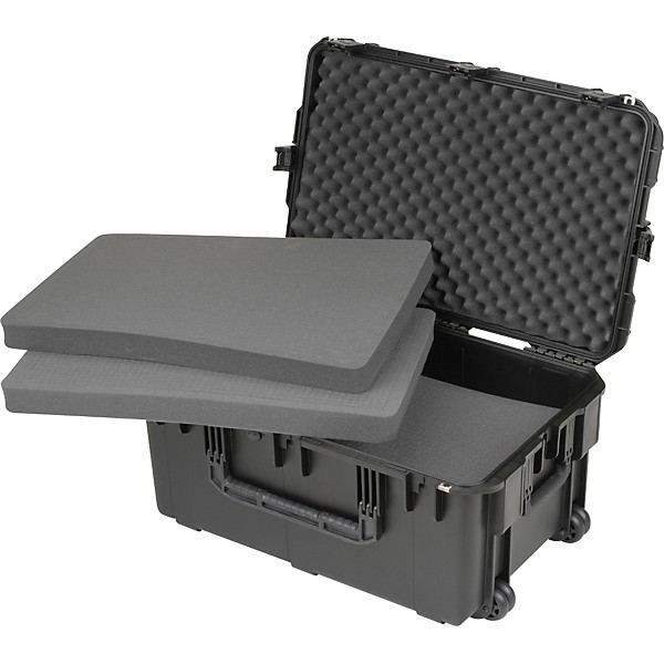 SKB 3I-2918-14B - Military Standard Waterproof Case with Wheels With Cubed Foam