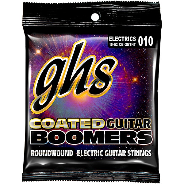 GHS GBTNT Coated Boomers Thin N Thick Electric Guitar Strings