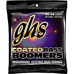 GHS L3045 Coated Boomers Light Bass Strings