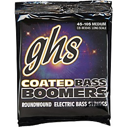GHS M3045 Coated Boomers Medium Bass Strings