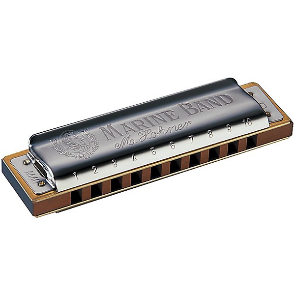 Hohner 1896 Harmonic Minor Marine Band Harmonica Eb