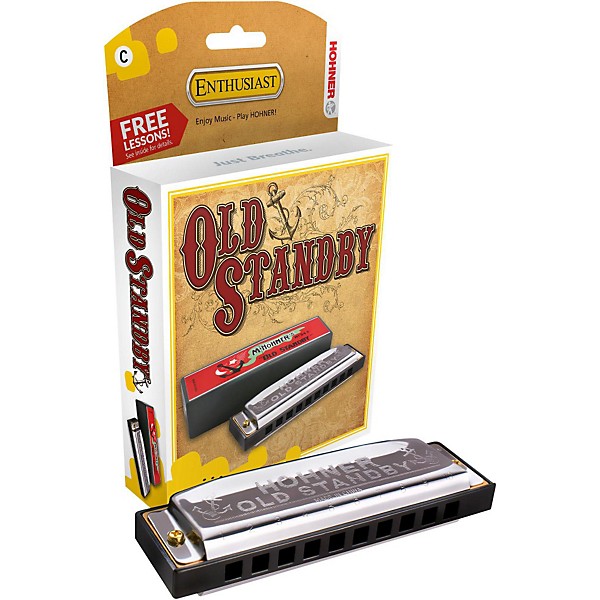 Hohner Old Standby Harmonica F