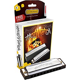 Hohner 572 Hot Metal Harmonica D