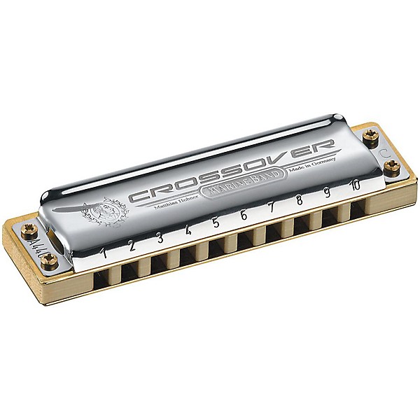 Hohner M2009BX-A Marine Band Crossover Harmonica D
