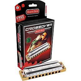 Hohner M2009BX-A Marine Band Crossover Harmonica F#
