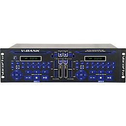 VocoPro V-Bank Dual Deck Multi-Format DVD/Hard Drive System