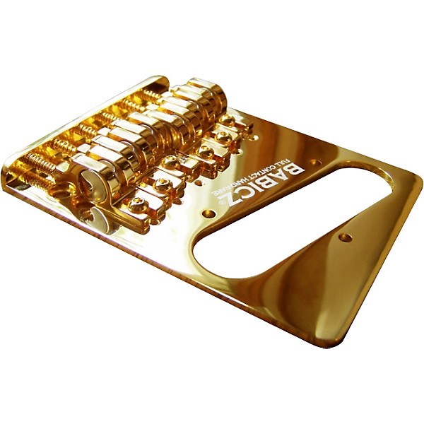 Full Contact Hardware Telecaster Bridge Gold