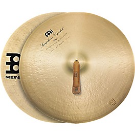 Open Box MEINL Symphonic Heavy Cymbal Pair Level 1 18 in.