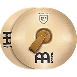 MEINL B12 Marching Medium Cymbal Pair 20 in. MEINL B12 Marching Medium Cymbal Pair 18 in.