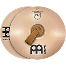 MEINL B10 Marching Medium Cymbal Pair 20 in. MEINL B10 Marching Medium Cymbal Pair 16 in.