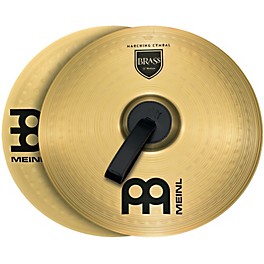 MEINL Brass Marching Medium Cymbal Pair 13 in. MEINL Brass Marching Medium Cymbal Pair 13 in.