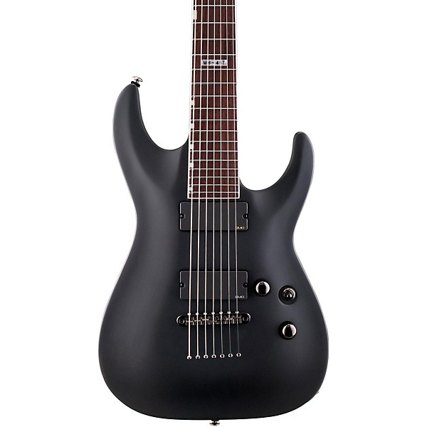 Open Box ESP LTD MH-417 7-String Electric Guitar Level 1 Satin Black