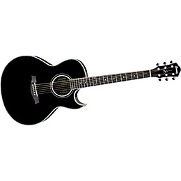 Ibanez JSA10 Satriani Signature All-Solid Acoustic-Electric Guitar Black