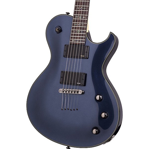 Open Box Schecter Guitar Research Dark Metallic Blue