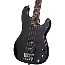 Schecter Guitar Research Diamond-P Custom Electric Bass Guitar Black