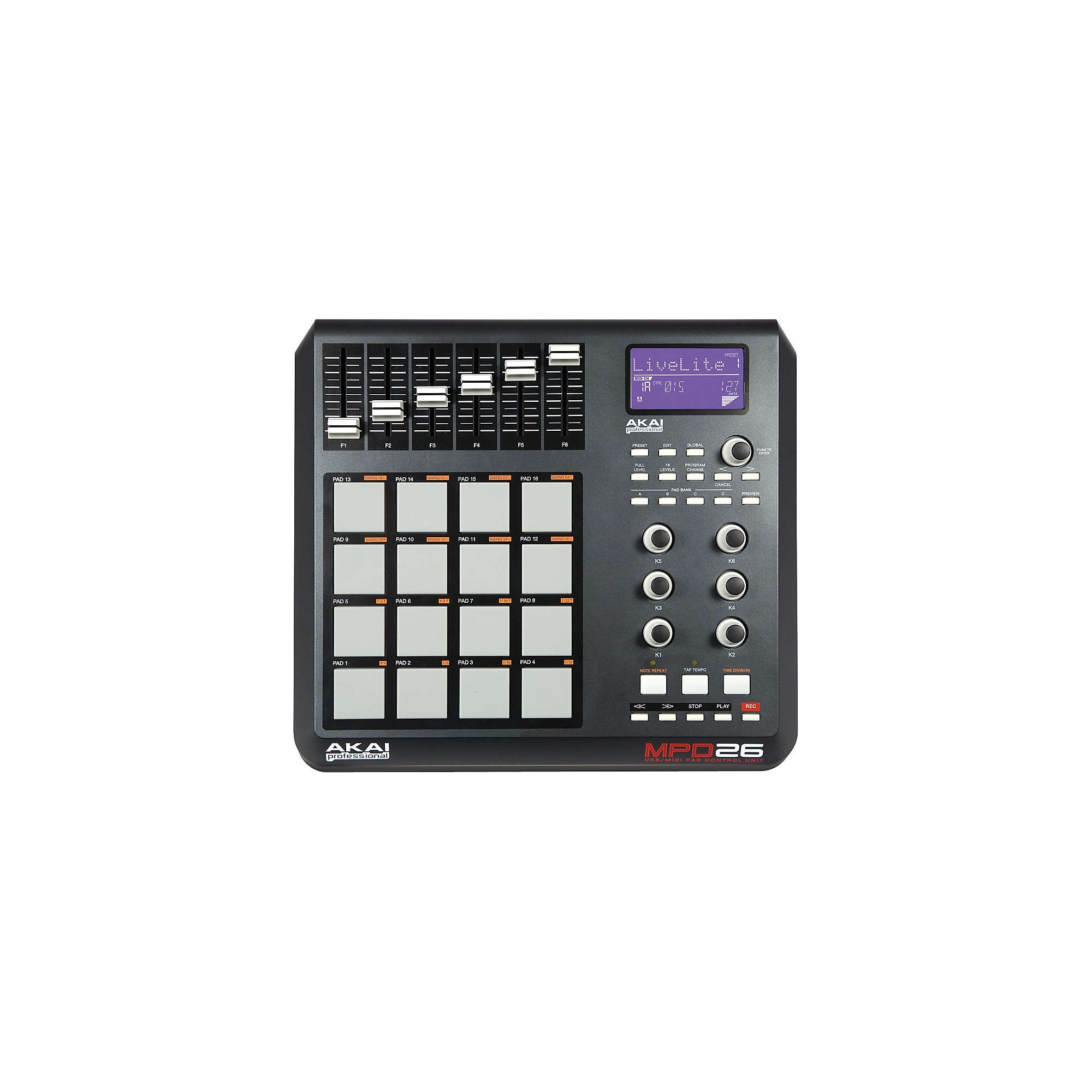 Open Box Akai Professional MPD26 Performance Pad Controller