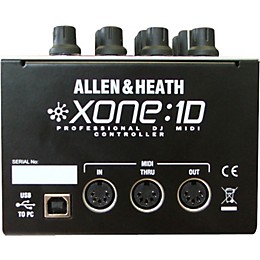 Open Box Allen & Heath Xone:1D USB Audio Interface and DJ