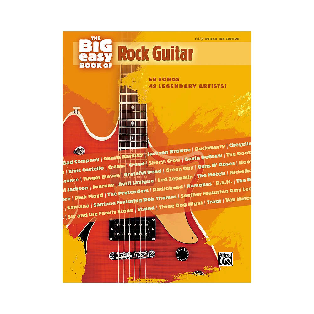 Alfred The Big Easy Book Of Rock Guitar Tab