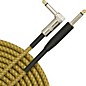 Musician's Gear Tweed Right Angle Instrument Cable Gold 20 ft. thumbnail