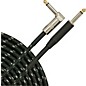 Musician's Gear Tweed Right Angle Instrument Cable Black 10 ft. thumbnail