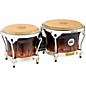 MEINL Free Ride Series High Gloss Wood Bongos Brown Burl 7 in. and 8-1/2 in. thumbnail