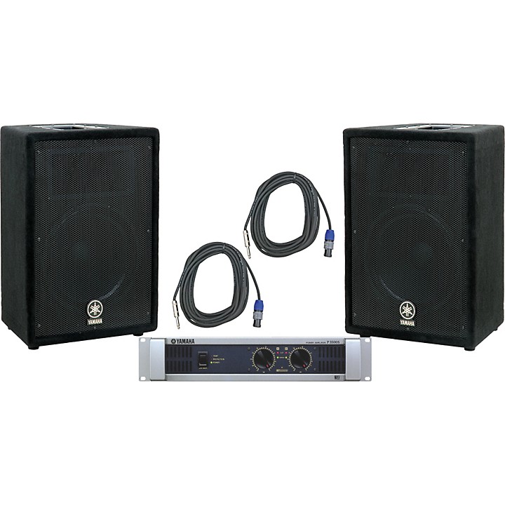 Yamaha A12 / P3500S Speaker & Amp Package | Guitar Center
